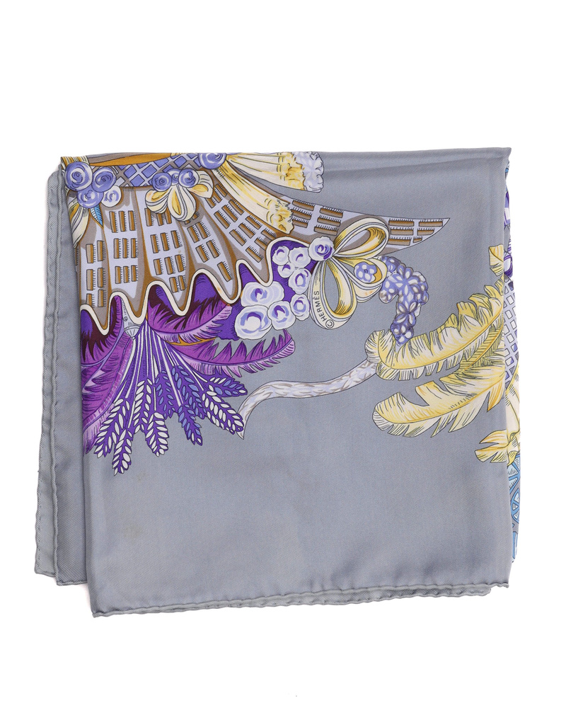 Hermès Carré 90 Chapeau! Silk Scarf