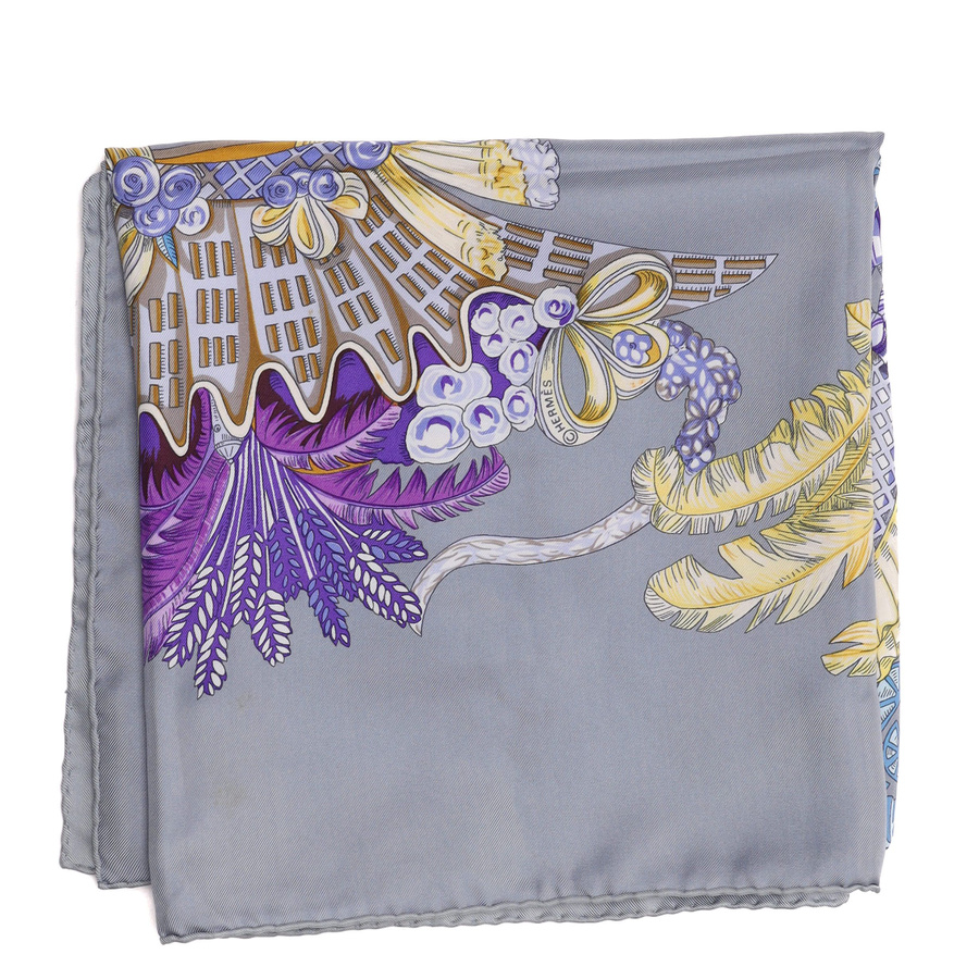 Hermès Carré 90 Chapeau! Silk Scarf