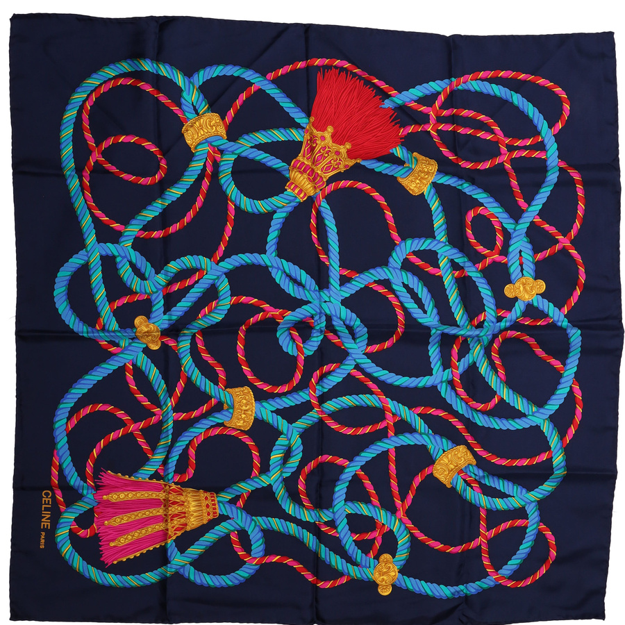 Céline Paris Silk Scarf