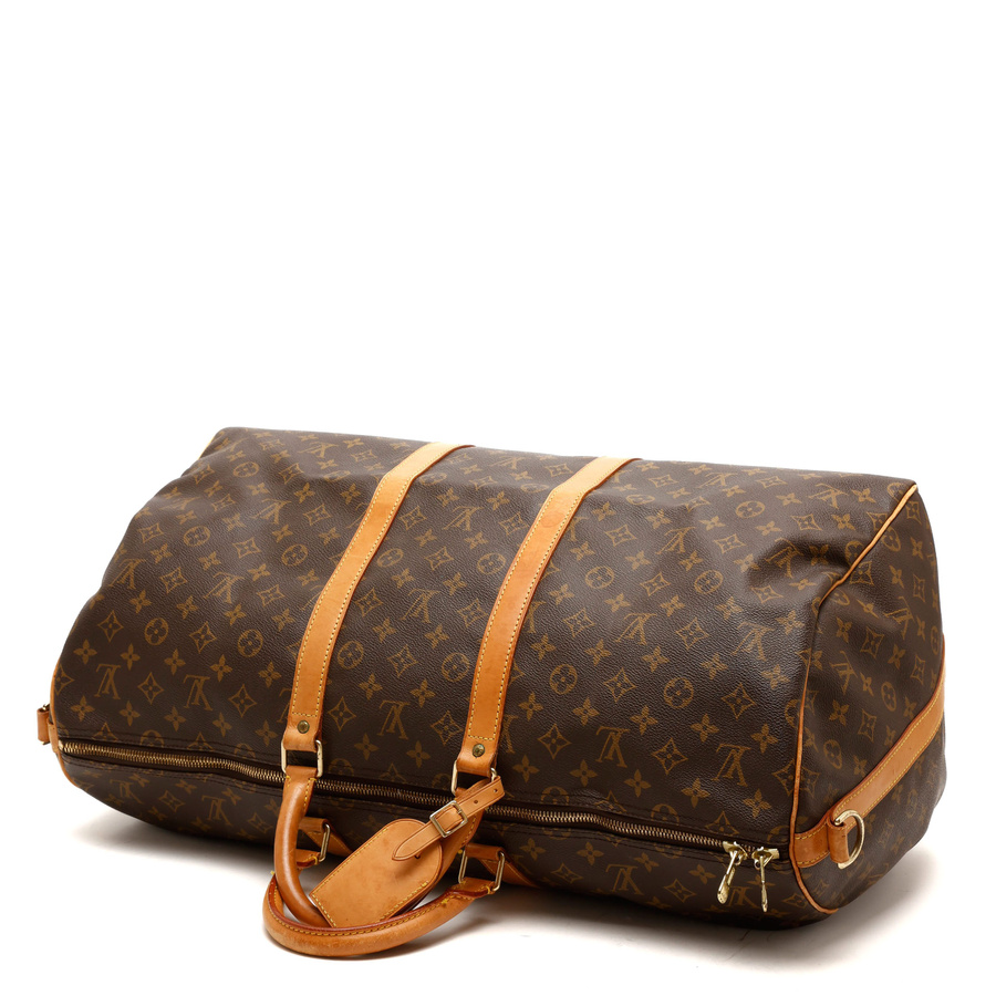 Louis Vuitton Monogram Keepall Bandoulière 55 Weekend Bag