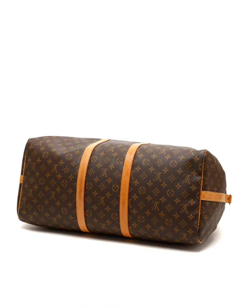 Louis Vuitton Monogram Keepall Bandoulière 55 Weekend Bag