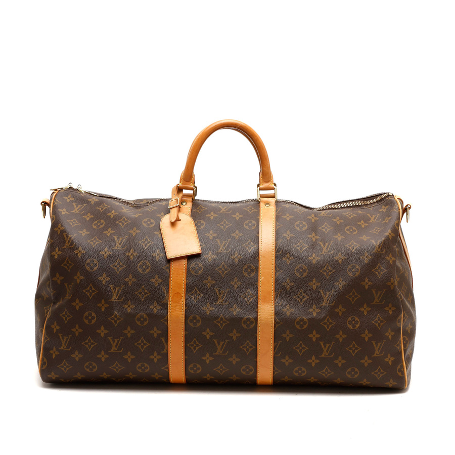 Louis Vuitton Monogram Keepall Bandoulière 55 Weekend Bag