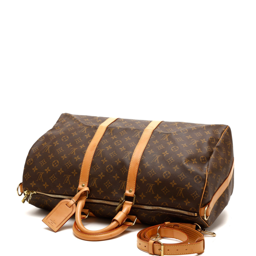 Louis Vuitton Monogram Keepall Bandoulière 50 Weekend Bag