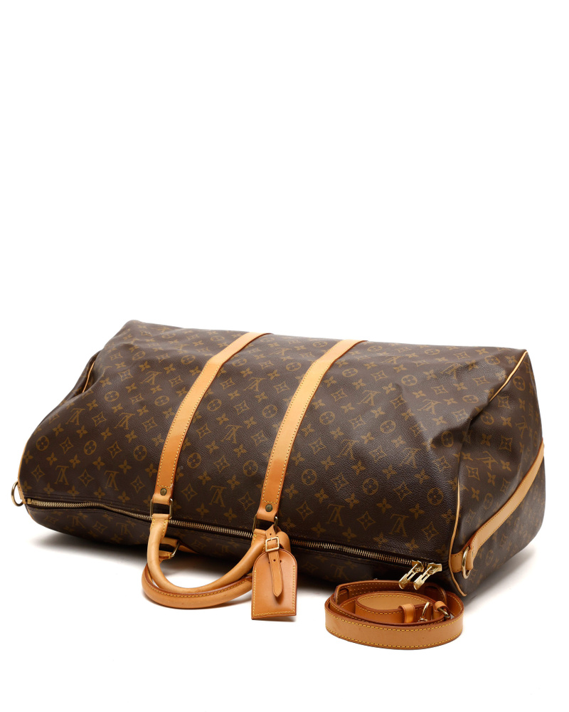 Louis Vuitton Monogram Keepall Baundauliére 60 Weekend Bag