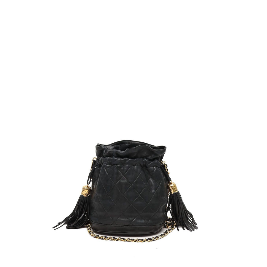 Chanel Fringe Bucket Bag