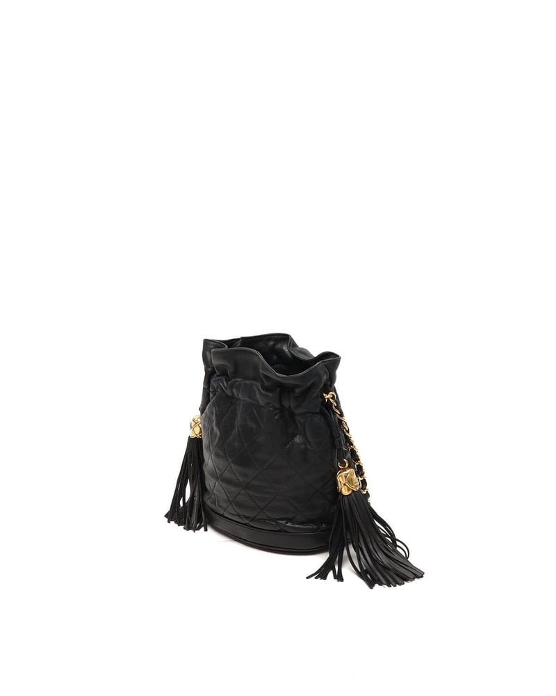 Chanel Fringe Bucket Bag