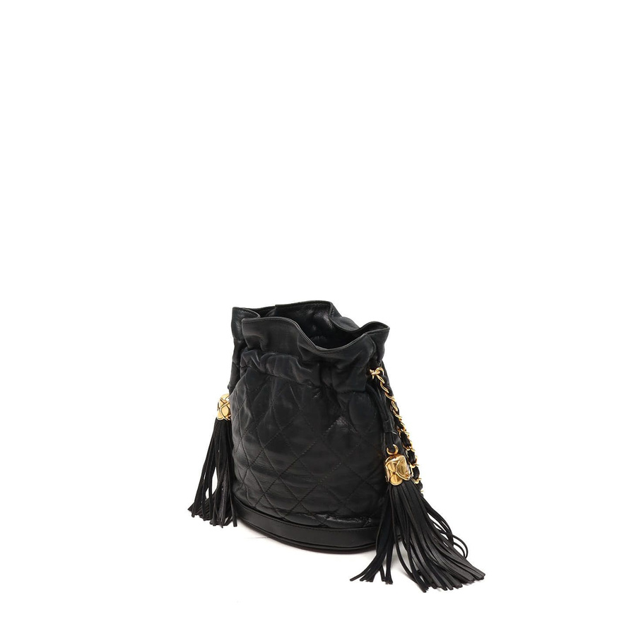 Chanel Fringe Bucket Bag