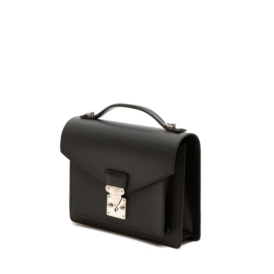 Louis Vuitton Taiga Monceau Bag