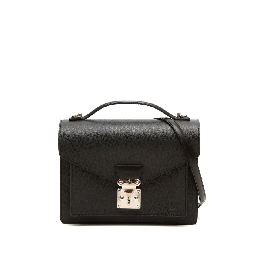 Louis Vuitton Taiga Monceau Bag