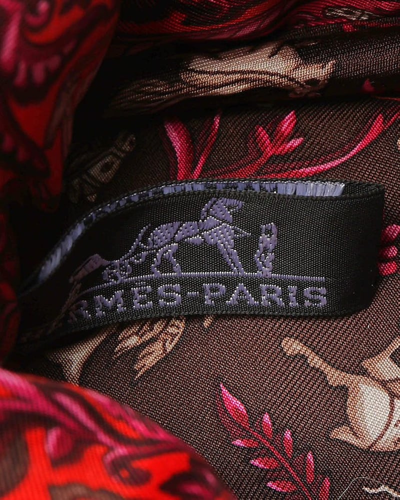 Hermès Felt Bolide 20 Cosmetic Pouch