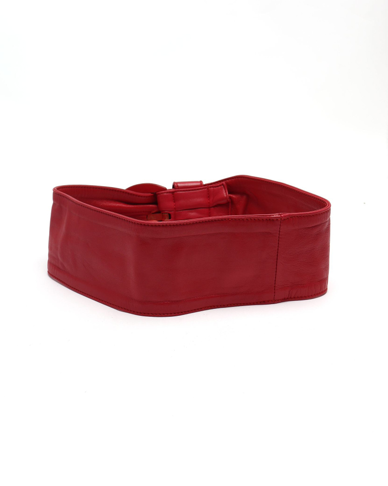 Loewe Leather Waist Belt, Size 75