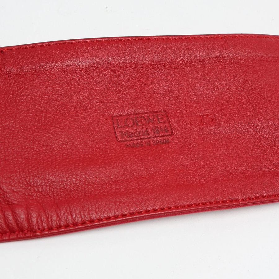 Loewe Leather Waist Belt, Size 75