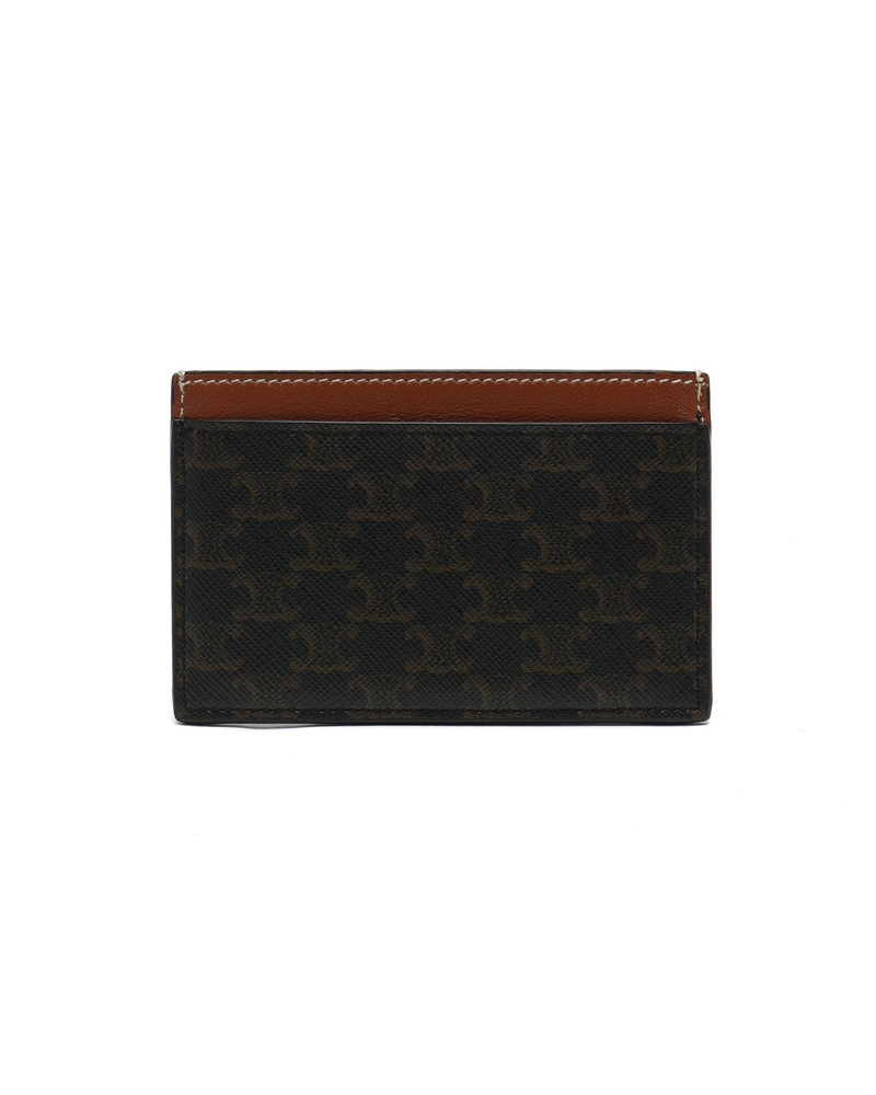 Céline Logo Macadam Card Holder