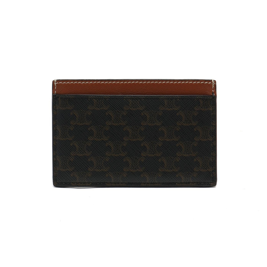 Céline Logo Macadam Card Holder