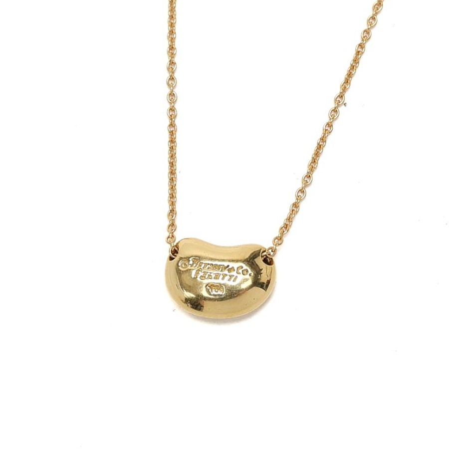 Tiffany & Co Elsa Peretti Bean 18Kt Necklace