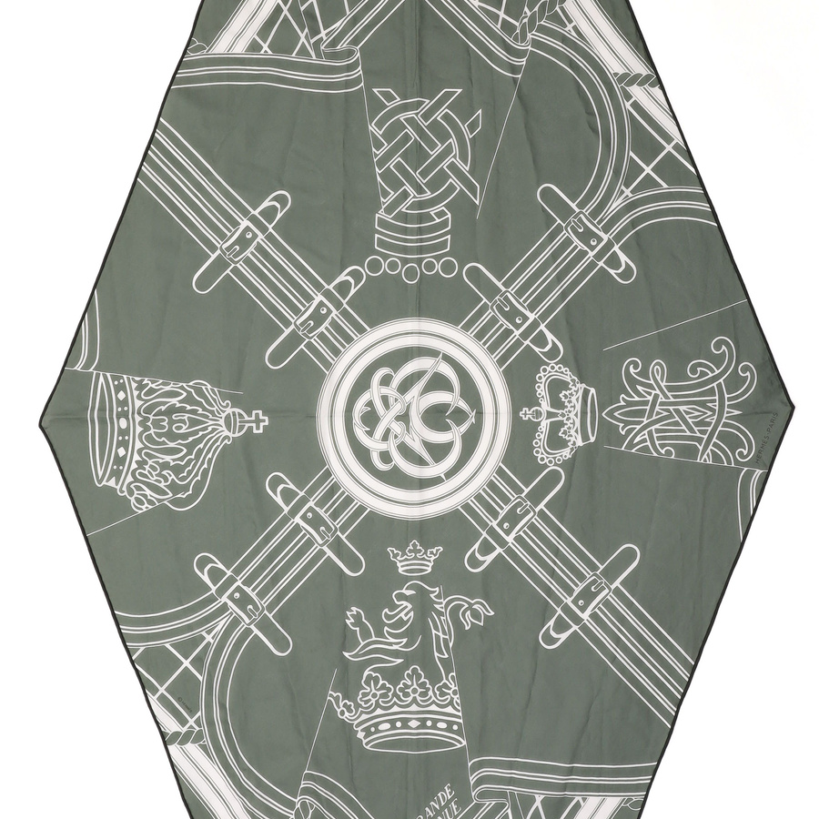Hermès Grande Tenue Triangle Silk Scarf
