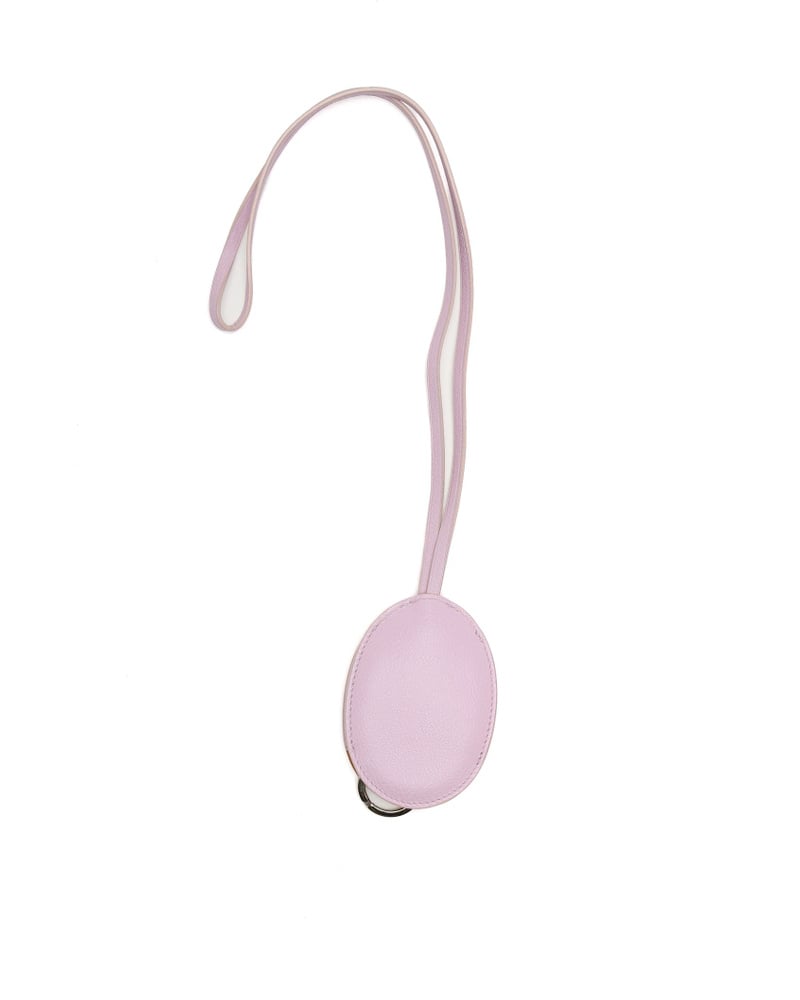Bvlgari Leather Keychain