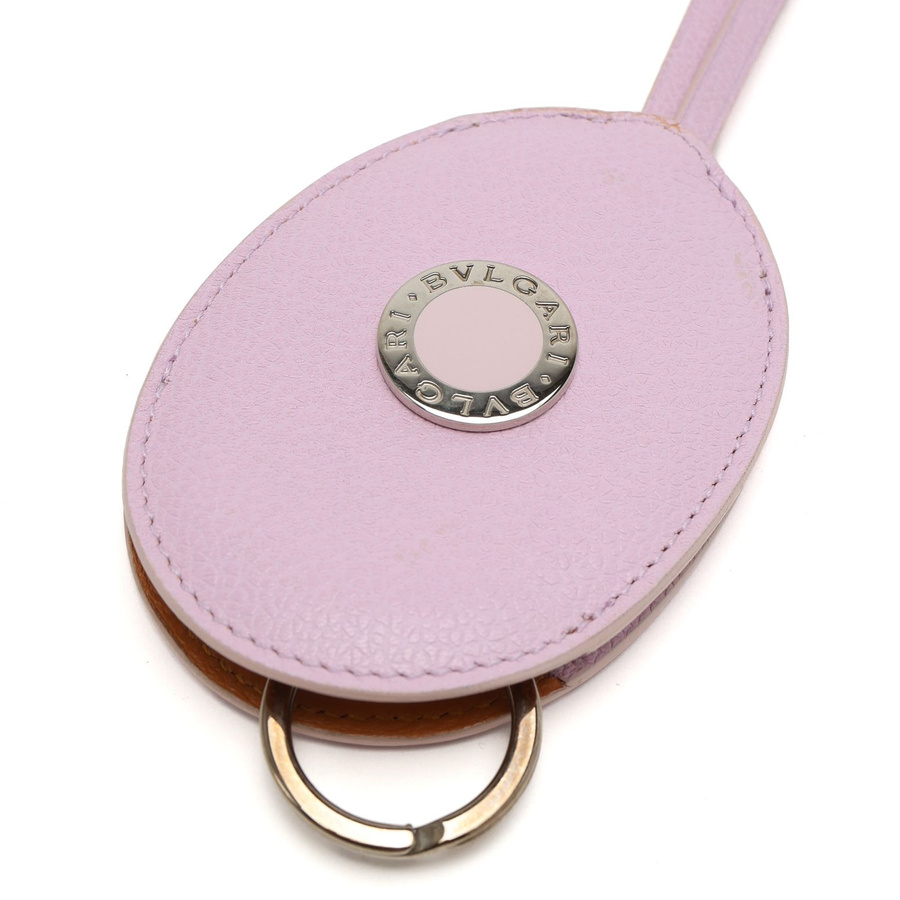 Bvlgari Leather Keychain