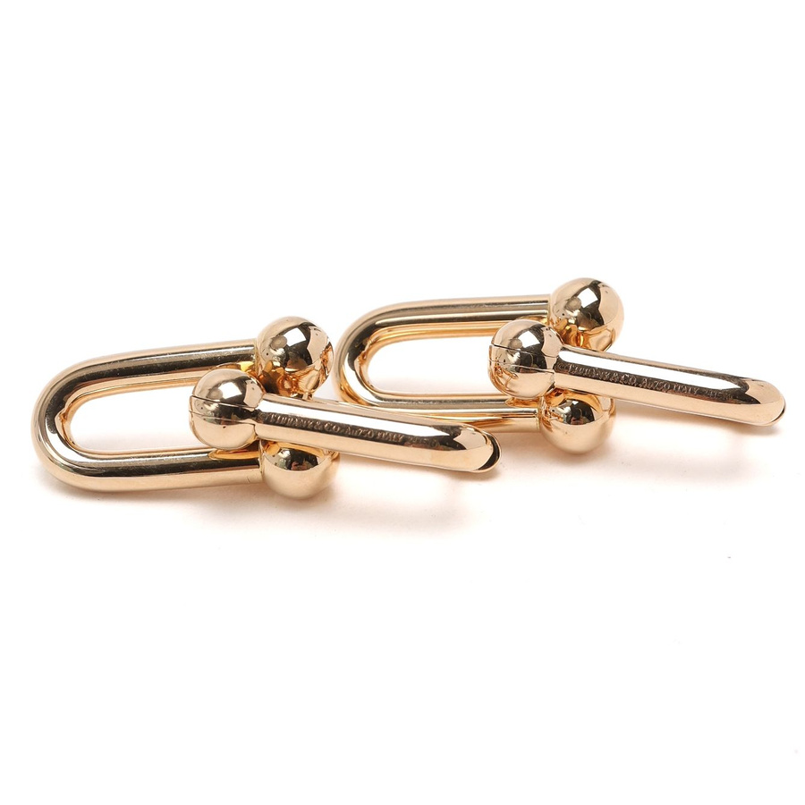 Tiffany & Co HardWear Medium Link 18kt Earrings