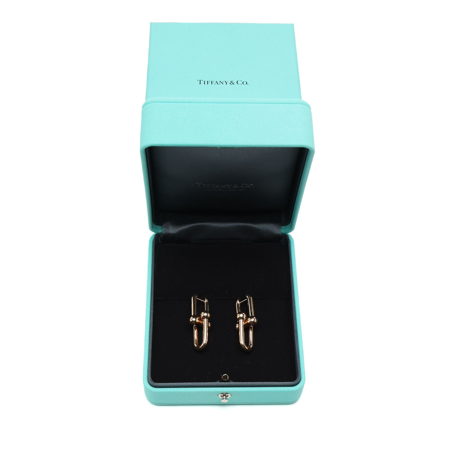 Tiffany & Co HardWear Medium Link 18kt Earrings