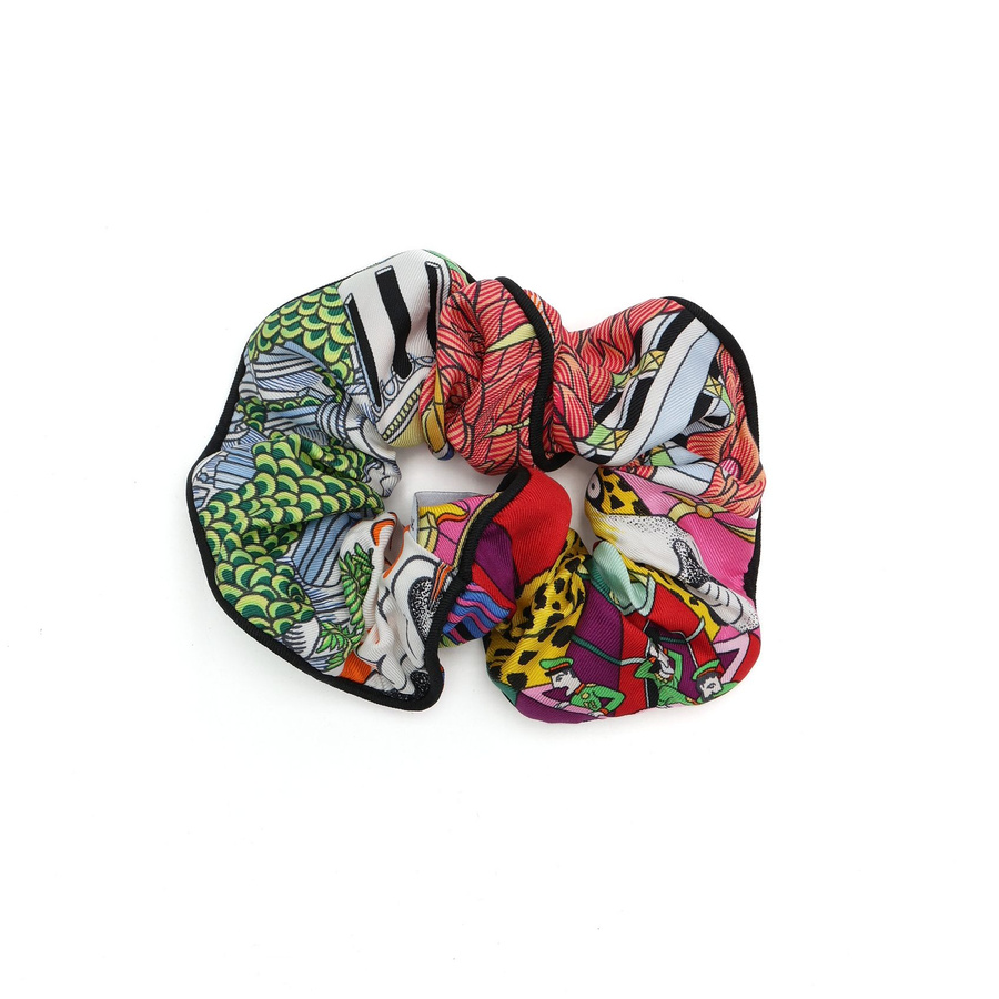 Hermès Claudia Silk Scrunchie