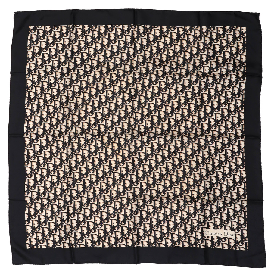Christian Dior 80 Trotter Silk Scarf