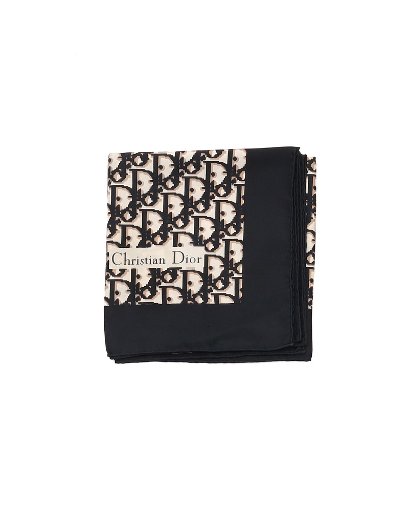 Christian Dior 80 Trotter Silk Scarf