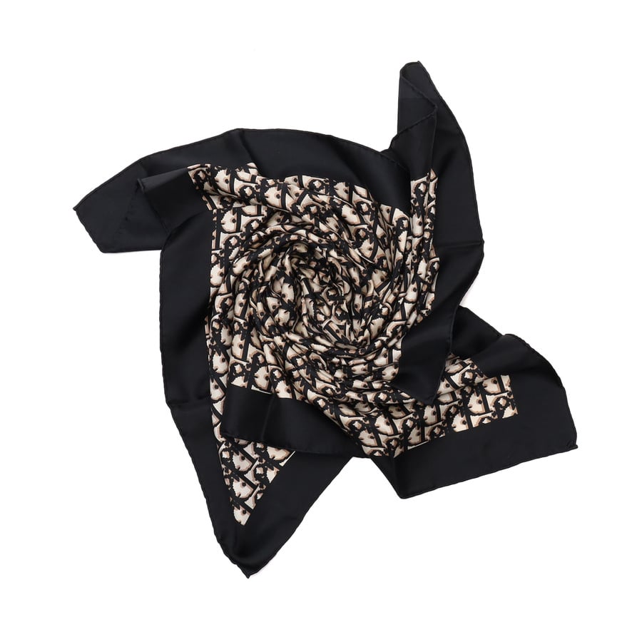 Christian Dior 80 Trotter Silk Scarf