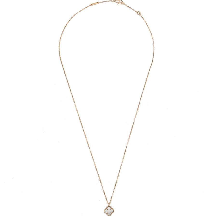 Van Cleef & Arpels Sweet Alhambra Mother-of-pearl Necklace