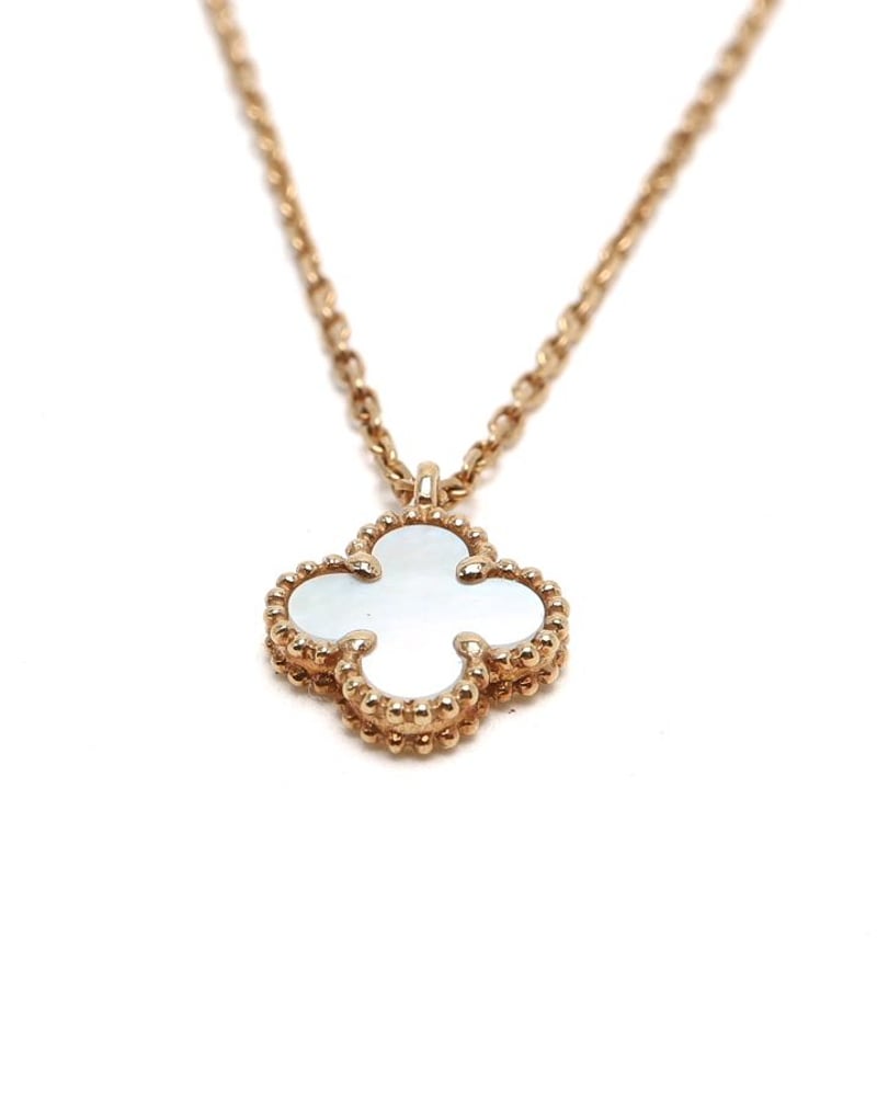 Van Cleef & Arpels Sweet Alhambra Mother-of-pearl Necklace