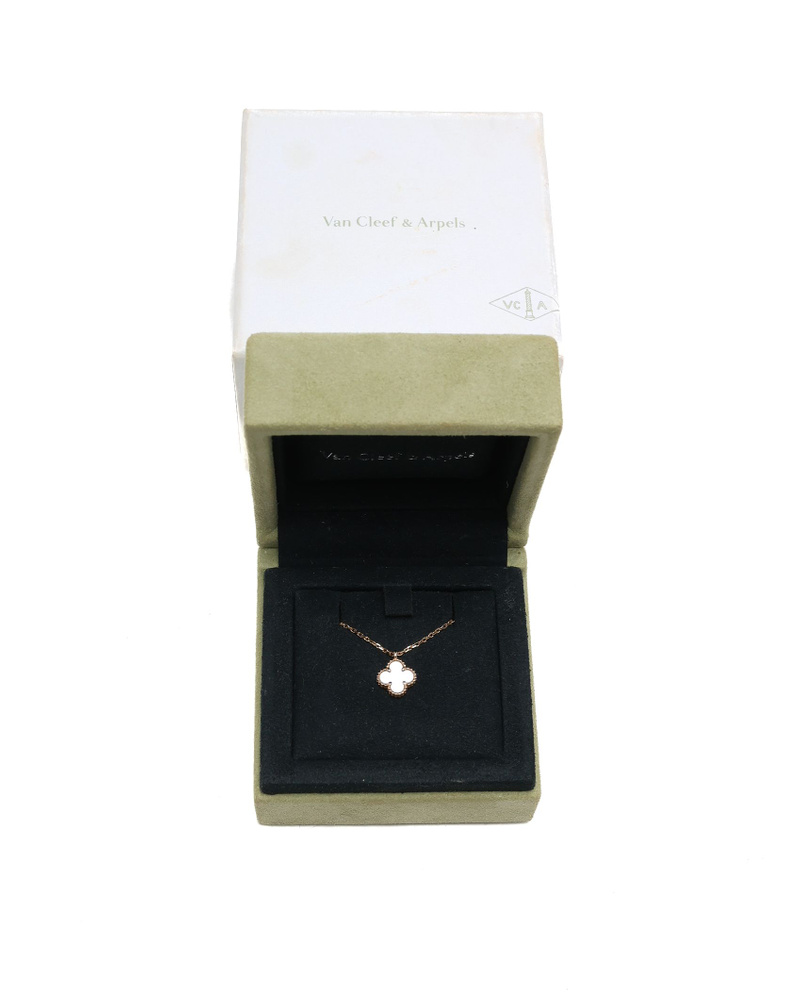 Van Cleef & Arpels Sweet Alhambra Mother-of-pearl Necklace