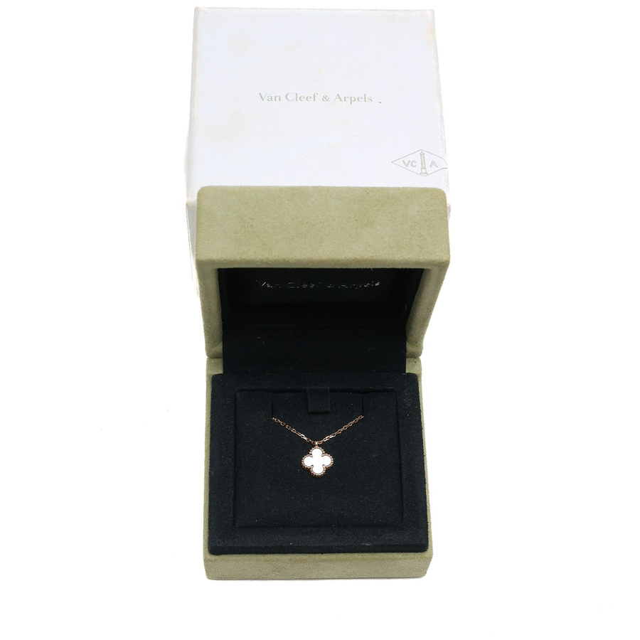 Van Cleef & Arpels Sweet Alhambra Mother-of-pearl Necklace