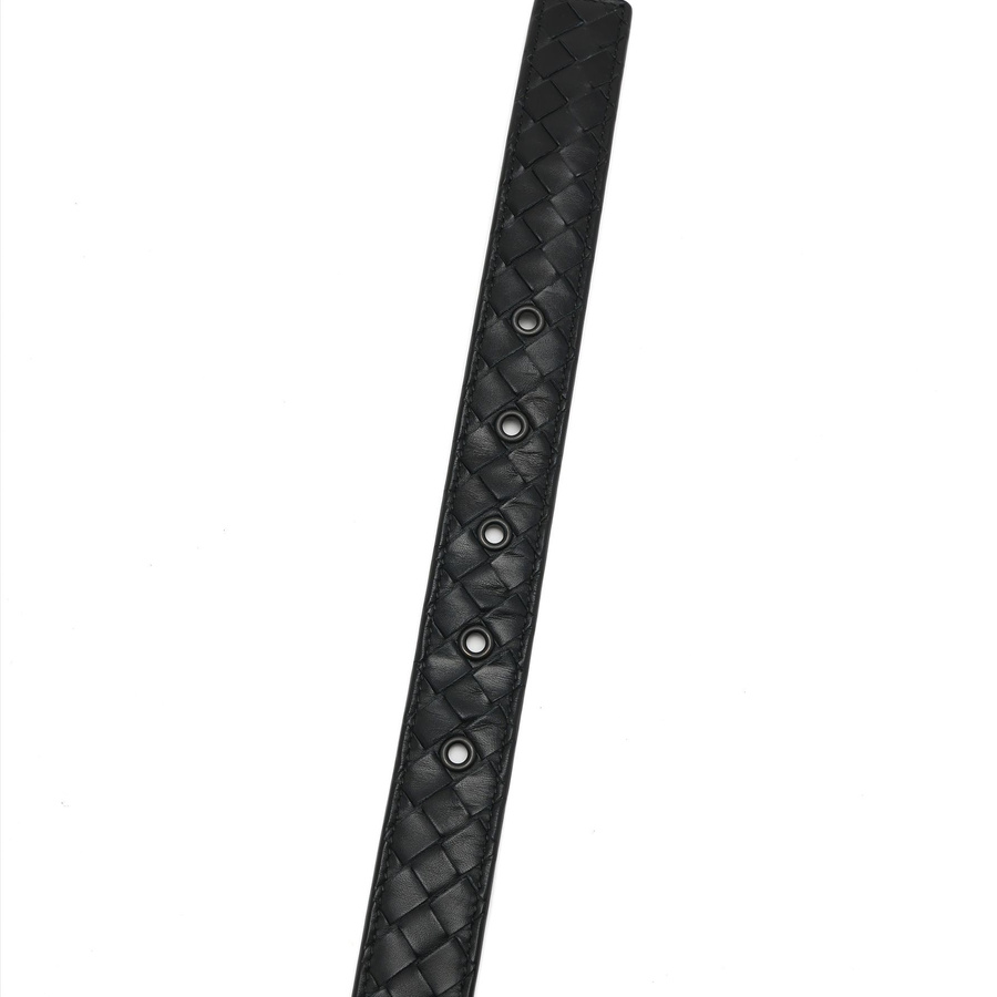 Bottega Veneta Intrecciato Belt, Size 90