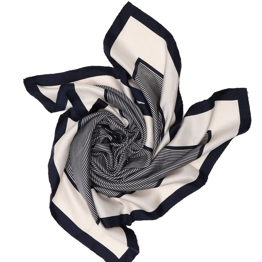 Saint Laurent 90 YSL Silk Scarf