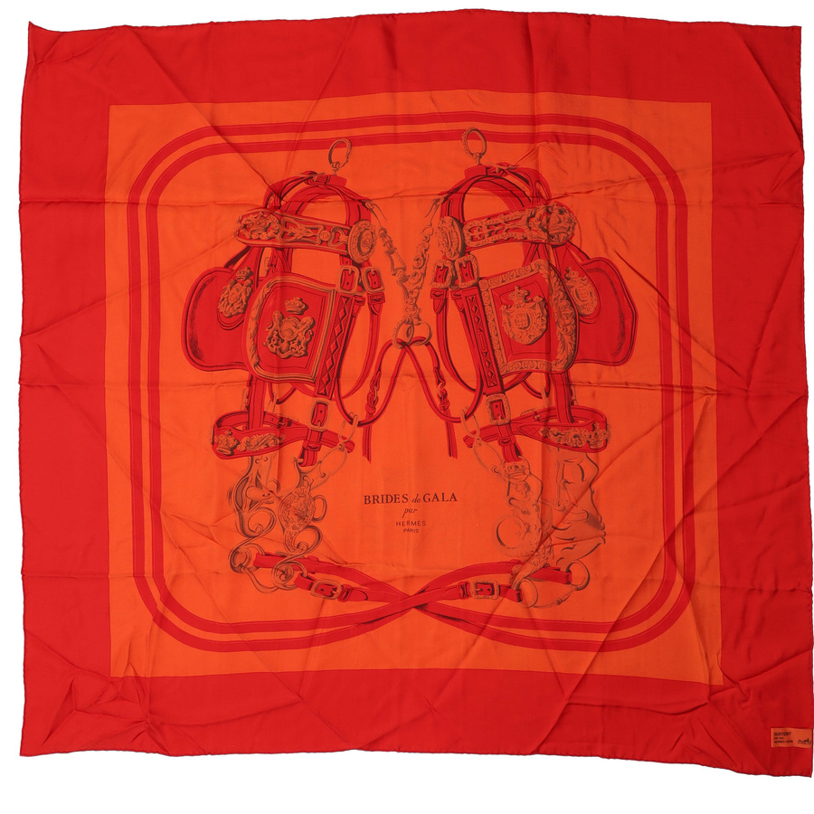 Hermès Hermes Carre 90 Brides de Gala Silk Scarf