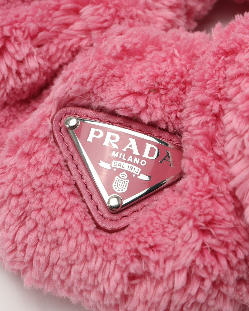 Prada Petal Terry Scrunchie