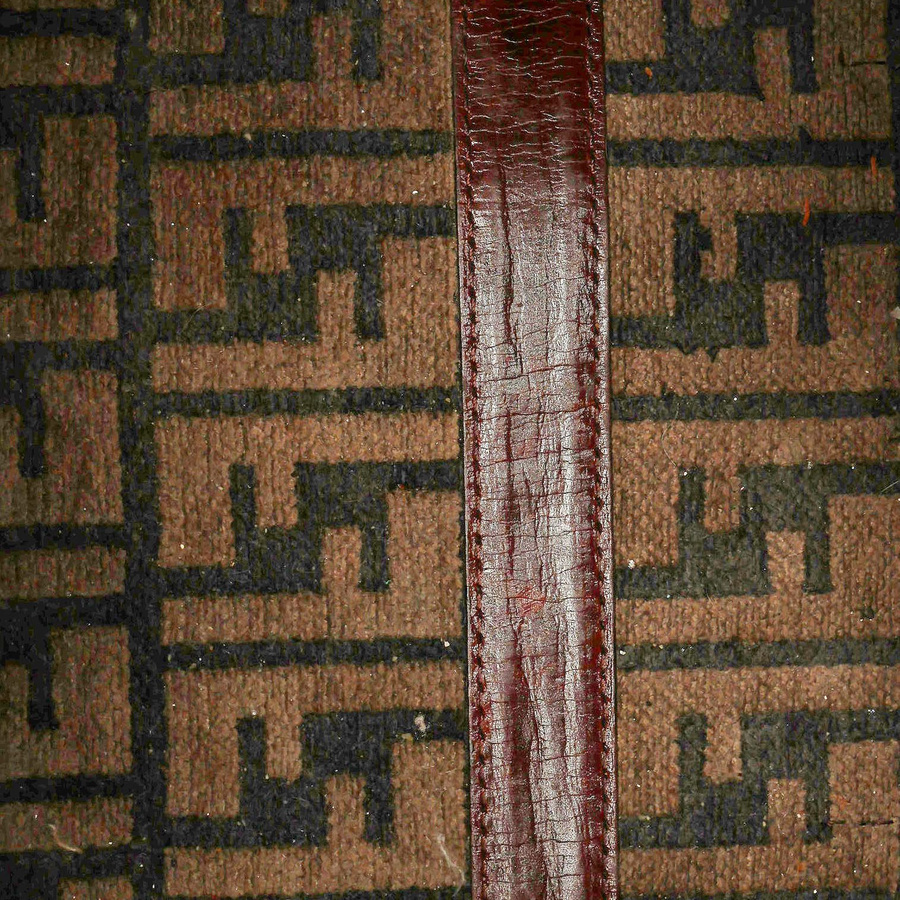 Fendi Zucca Velvet Boston Bag