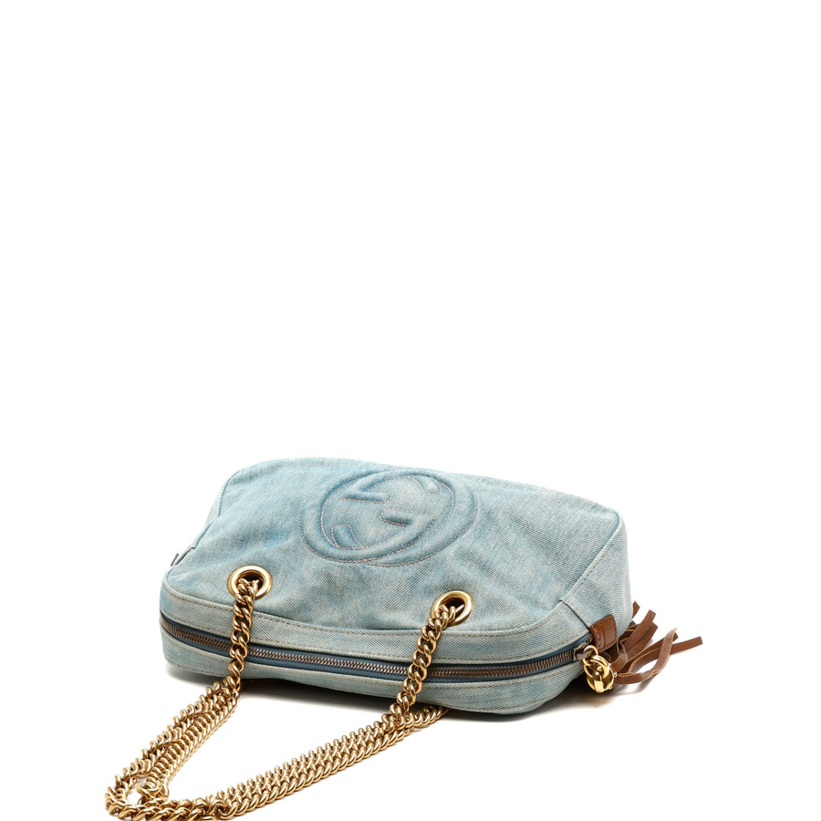 Gucci Denim Soho Disco Camera Bag