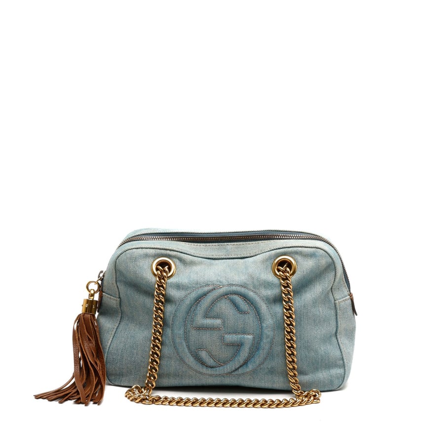Gucci Denim Soho Disco Camera Bag