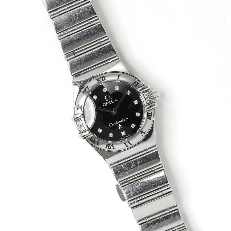 Omega Constellation 22mm Diamond Watch