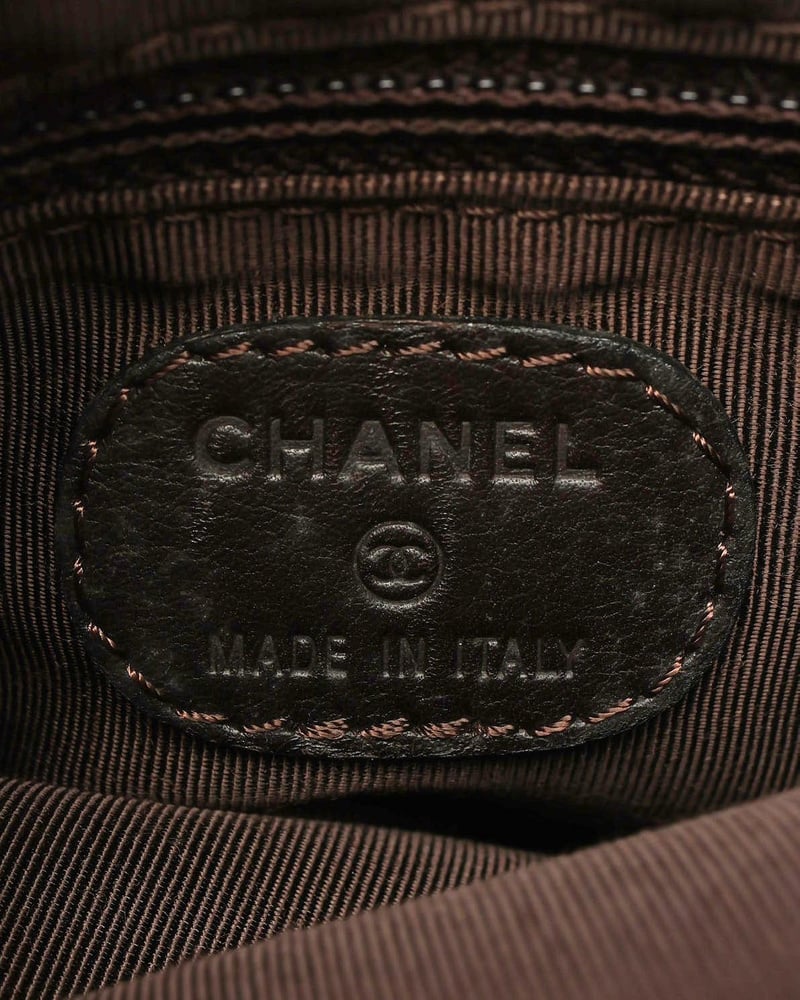 Chanel Suede Crossbody Bag