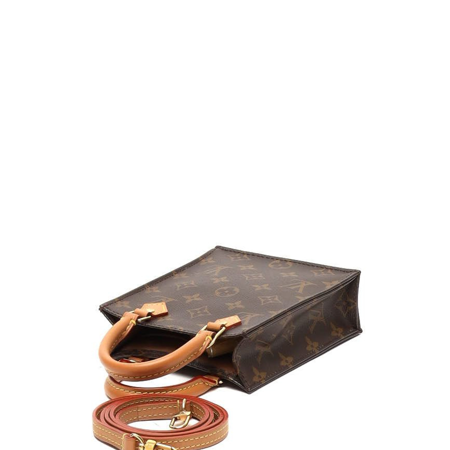 Louis Vuitton Monogram Petit Sac Plat Bag