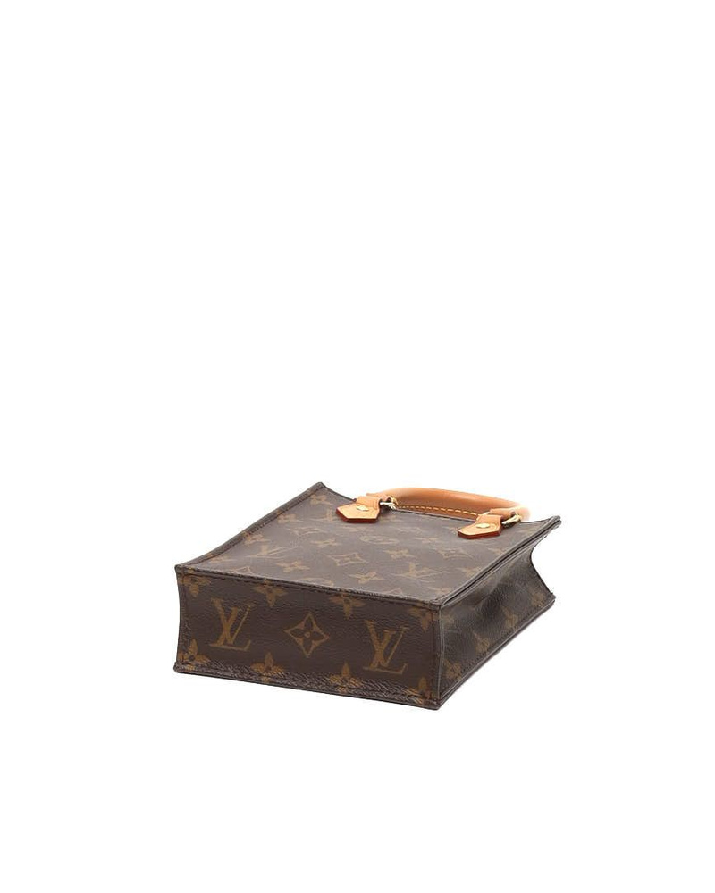 Louis Vuitton Monogram Petit Sac Plat Bag