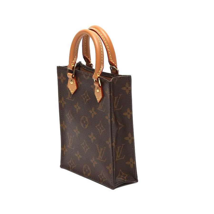 Louis Vuitton Monogram Petit Sac Plat Bag