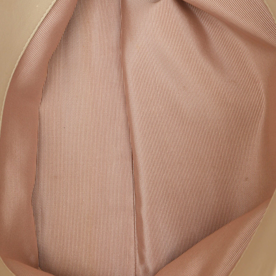 Interior close-up of the Gucci Linea Matisse Interlocking GG Bag, showing the fabric lining.