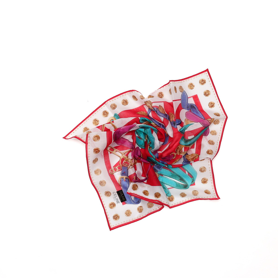 Céline 50 Cotton Scarf