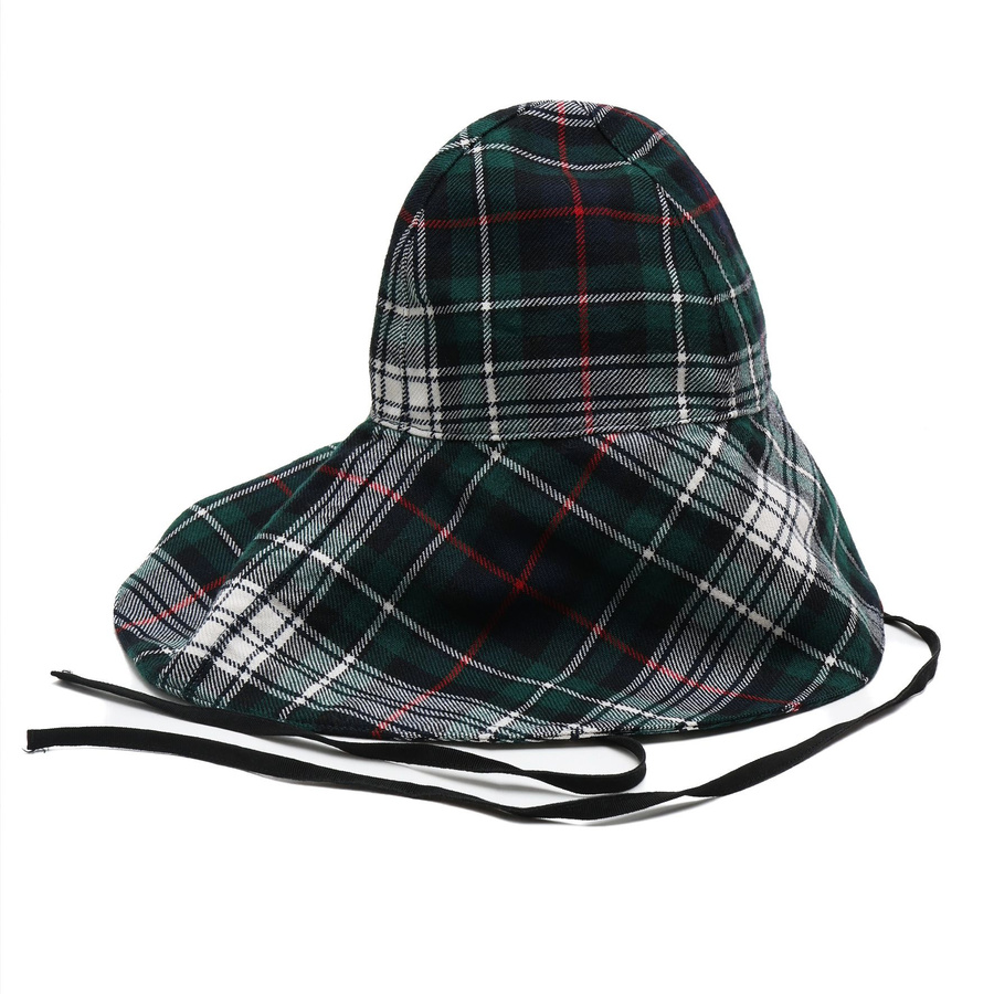 Gucci Plaid Bucket Hat, Size 57