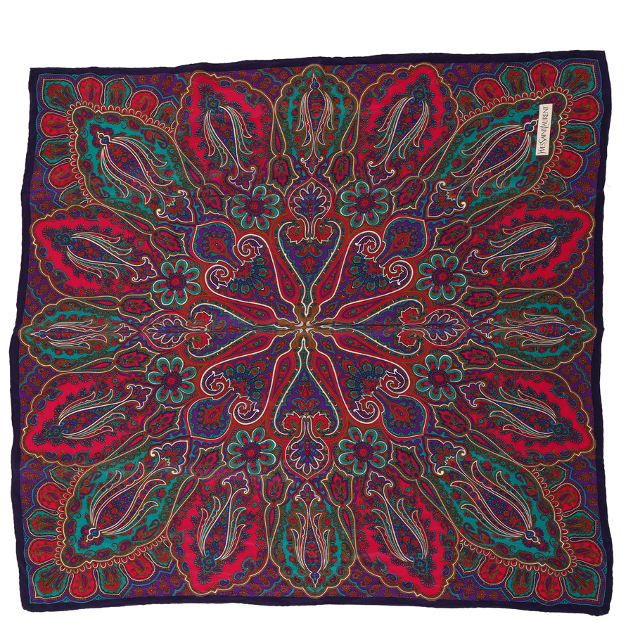 Saint Laurent 90 Silk Scarf