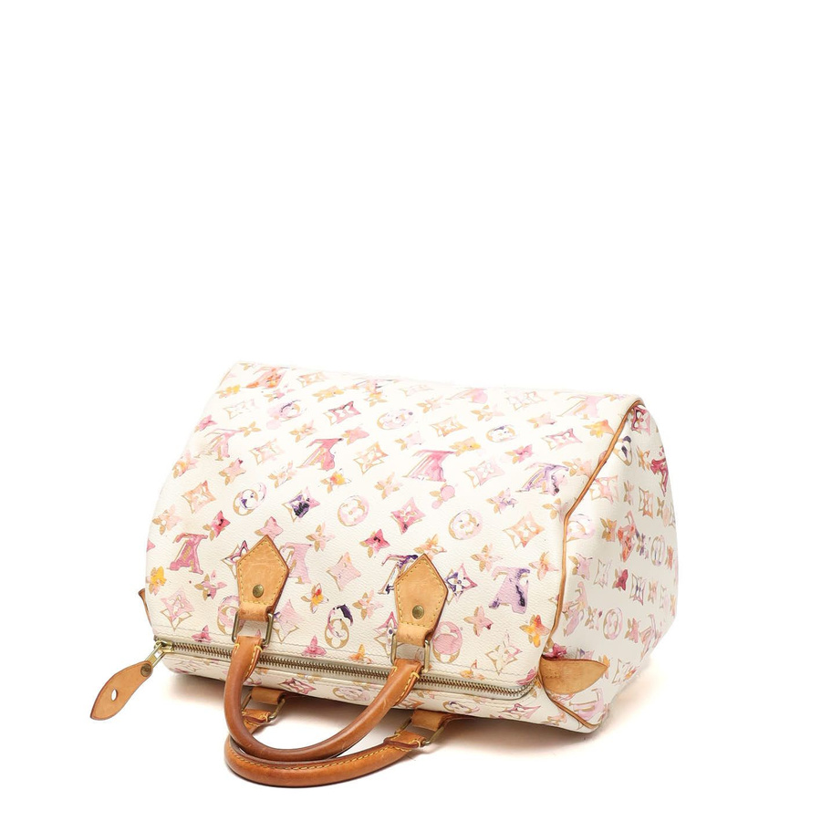 Louis Vuitton Monogram Aquarelle Speedy 30 Bag