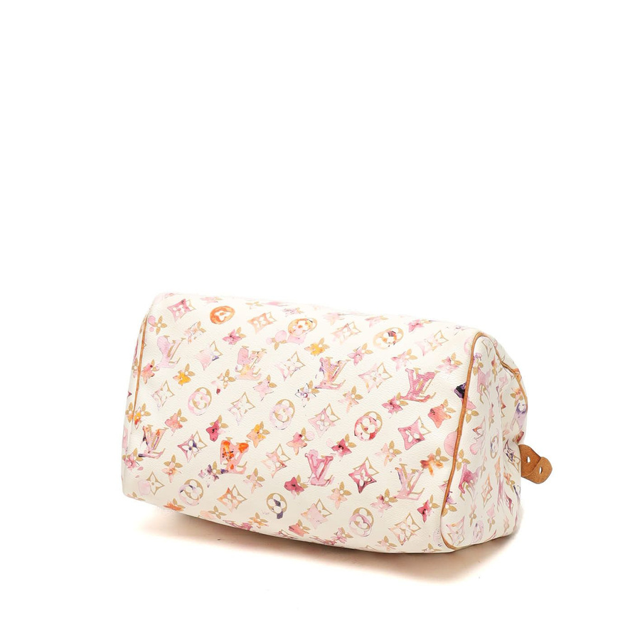 Louis Vuitton Monogram Aquarelle Speedy 30 Bag